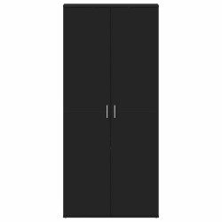 Cabinet à chaussures Noir 80 x 39 x 178 cm Bois d'ingénierie 515163515163