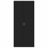 Cabinet à chaussures Noir 80 x 39 x 178 cm Bois d'ingénierie 515163515163