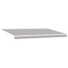 Auvent Gris clair 500 x 300 x 165 cm Polyester et métal 515174515174