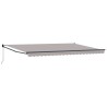 Auvent Gris clair 500 x 300 x 165 cm Polyester et métal 515185515185