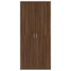 Cabinet à chaussures avec étagère Chêne brun 80 x 39 x 178 cm 515191515191