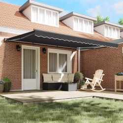 Cadre d'auvent Anthracite 450 × 300 cm 515206515206