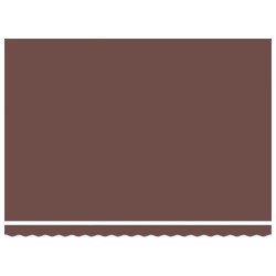 Cadre d'auvent Marron 450 × 300 cm Polyester avec revêtement PU 515211515211