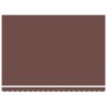 Cadre d'auvent Marron 450 × 300 cm Polyester avec revêtement PU 515211515211