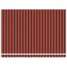 Auvent Orange et marron 450 x 300 x 165 cm Polyester et métal 515216515216