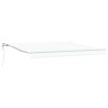 Auvent rétractable électrique Blanc 400 × 350 cm 515230515230