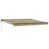 Cadre d'auvent Vert et jaune 400 × 300 cm 515255515255