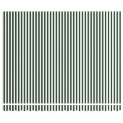 Auvent Rétractable Vert et blanc 400 × 300 cm 515256515256