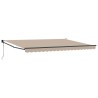 Auvent Beige 450 x 300 x 165 cm Polyester et métal 515287515287