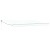 Auvent Blanc 450 x 300 x 165 cm Polyester et métal 515306515306