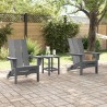Chaise de jardin 2 pcs Gris clair 80.5 x 74.5 x 92 cm 515326515326
