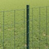 Clôture avec poteau Vert 0,8 x 10 m Acier et PVC 515335515335