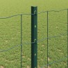 Clôture avec poteau Vert 1,2 x 10 m Acier 515340515340