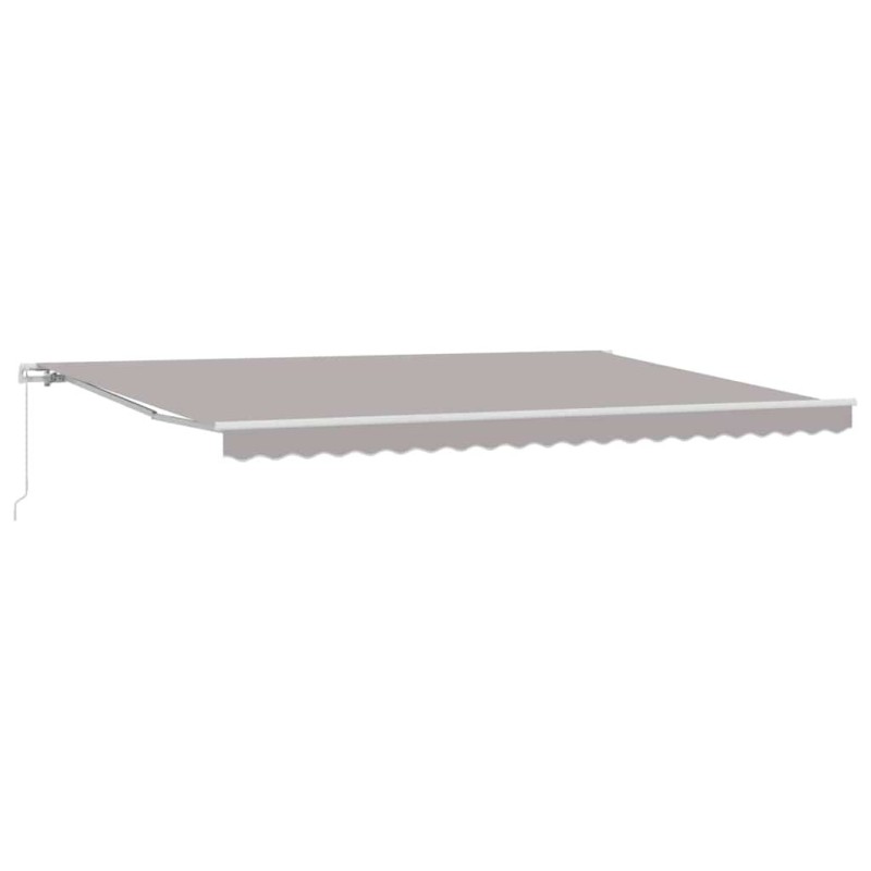 Auvent Gris clair 500 x 300 x 165 cm Polyester et métal 515372515372