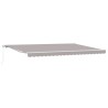 Auvent Gris clair 500 x 300 x 165 cm Polyester et métal 515372515372