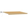 Auvent Rétractable Multicolore 500 × 300 cm Tissu et acier 515379515379