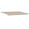 Auvent Beige 450 x 350 x 165 cm Polyester 515397515397