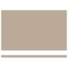 Auvent Rétractable Beige 500 × 300 cm Polyester et Acier 515404515404