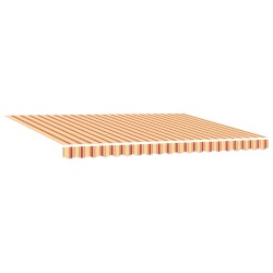 Auvent Rétractable Jaune et Orange 450 × 300 cm 515445515445