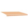Auvent Jaune et Orange 450 x 300 x 165 cm Polyester et métal 515459515459