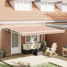 Auvent Rétractable Multicolore 450 × 300 cm 515462515462