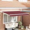 Cadre d'auvent Bordeaux 300 x 200 cm 515505515505