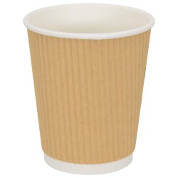 Tasses à café en papier avec couvercles 1000 pcs 8oz 200ml 515538515538