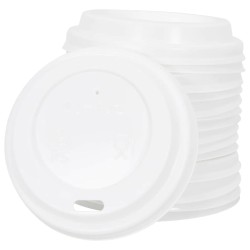 Tasses à café en papier avec couvercles 1000 pcs 4oz 100ml 515549515549