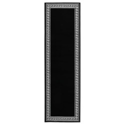 Tapis BCF Noir avec motif 60x200 cm 515591515591