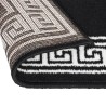 Tapis BCF Noir avec motif 60x200 cm 515591515591