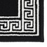 Tapis BCF Noir avec motif 60x200 cm 515591515591