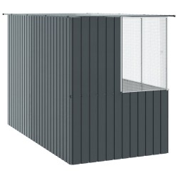 Cage pour oiseaux Anthracite 165 x 318 x 200 cm Acier galvanisé 515615515615
