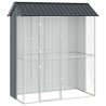 Cage pour oiseaux Anthracite 215 x 110 x 247 cm Acier galvanisé 515618515618