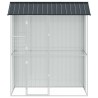 Cage pour oiseaux Anthracite 215 x 110 x 247 cm Acier galvanisé 515618515618