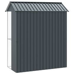 Cage pour oiseaux Anthracite 215 x 110 x 247 cm Acier galvanisé 515618515618