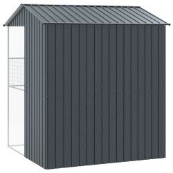 Cage pour oiseaux Anthracite 215 x 210 x 247 cm Acier galvanisé 515620515620