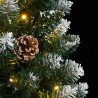 Sapin de Noël artificiel mince 150 LED 150 cm 515663515663