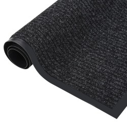 Paillasson rayé Anthracite 40x60 cm 515675515675