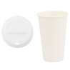 Tasses à café en papier avec couvercles 1000 pcs 16oz 400ml 515682515682