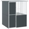 Cage pour oiseaux Anthracite 165 x 165 x 200 cm Acier galvanisé 515683515683