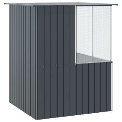 Cage pour oiseaux Anthracite 165 x 165 x 200 cm Acier galvanisé 515683515683