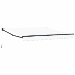 Auvent Blanc 300 x 250 x 165 cm Polyester 515684515684
