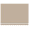 Auvent Rétractable Beige 300 x 250 cm Tissu et Métal 515686515686