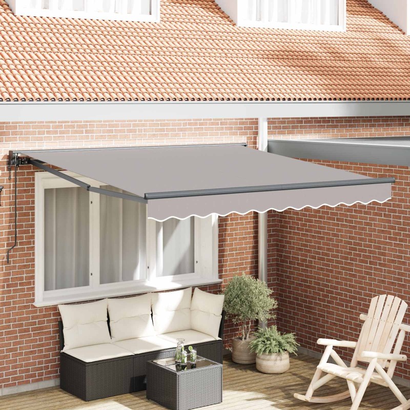 Cadre d'auvent Gris clair 300 x 250 cm 515689515689