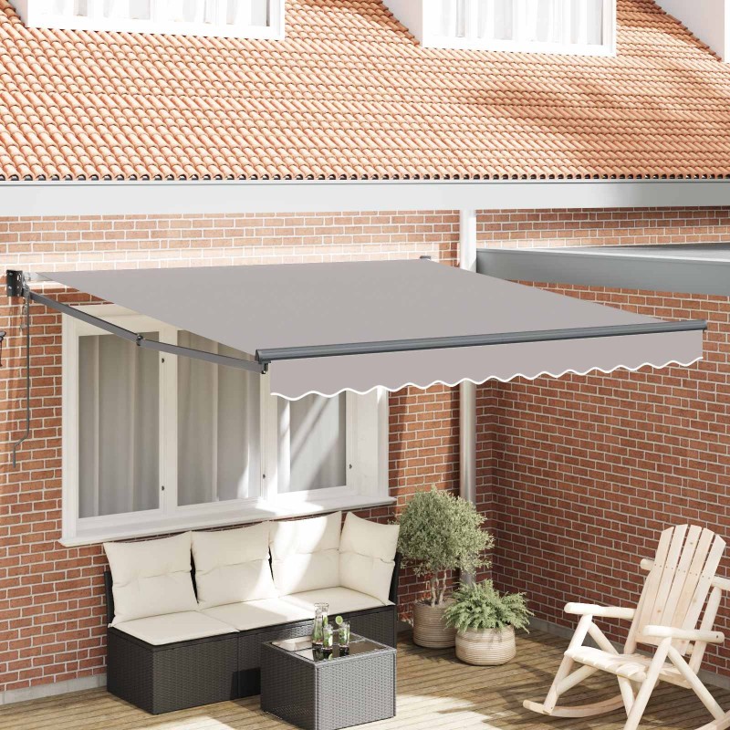 Auvent Gris clair 300 x 250 x 165 cm Polyester 515692515692