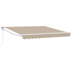 Auvent Beige 300 x 250 x 165 cm Polyester 515695515695