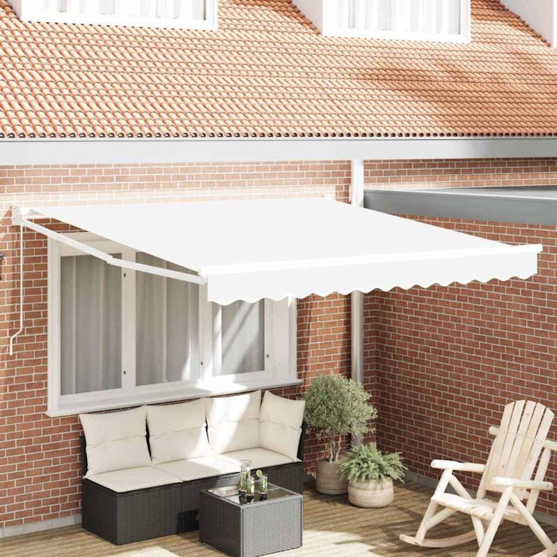 Auvent Blanc 300 x 250 x 165 cm Polyester 515697515697