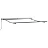 Auvent Rétractable Blanc 300 x 250 cm Tissu et Aluminium 515698515698