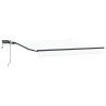 Auvent Rétractable Blanc 300 x 250 cm tissu 515699515699