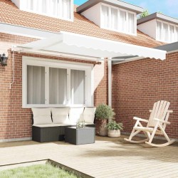 Auvent rétractable électrique Blanc 300 x 250 cm 515701515701